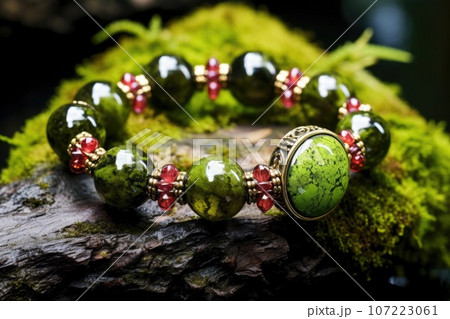 Handcraft friendship bracelets. Plastic bead - Stock Illustration  [101486375] - PIXTA