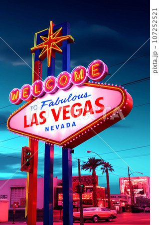 Vector logo for Las Vegas - Stock Illustration [75397988] - PIXTA