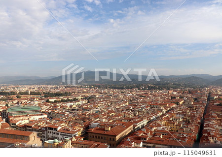 フィレンツェ　街並み イタリア紀行9～フィレンツェの街並み散策2（ミケランジェロ
