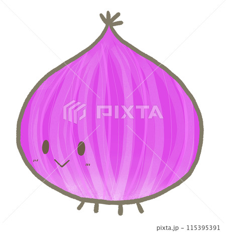 玉ねぎ 玉葱 キャラクター 顔のイラスト素材 - PIXTA