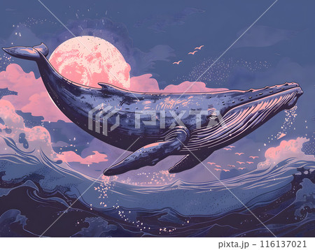 くじら 星座 星 空のイラスト素材 - PIXTA