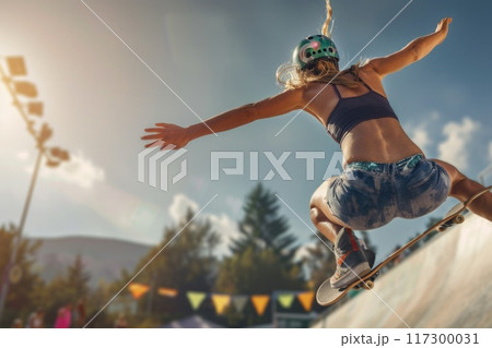 スニーカー スケボー スケートボード 脚のイラスト素材 - PIXTA