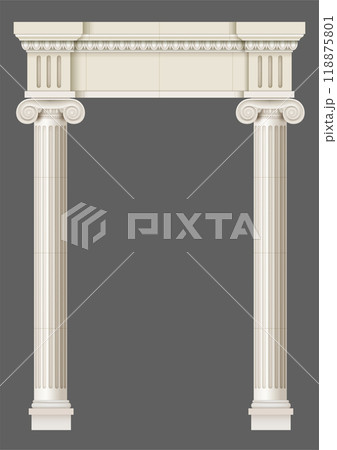 インテリア 宮殿 支える 柱のイラスト素材 - PIXTA