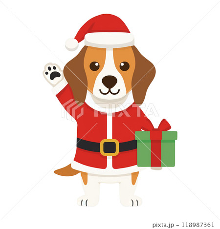 サンタクロース　　クリスマス　ビンテージラグ　172x134 ハスキー　犬 ヴィ ♥️希少 ヴィンテージ商品 サンタ帽の犬のぬいぐるみ 歌と音楽