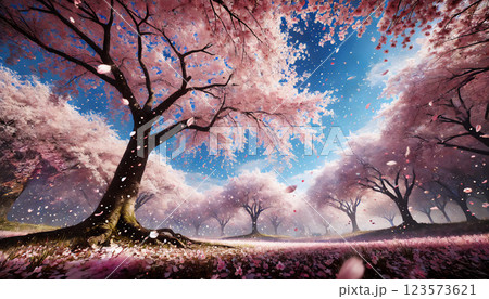 桜 桜の木 冬 自然のイラスト素材 - PIXTA