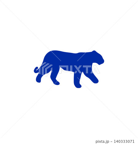 トラ 動物 シルエット 猛獣のイラスト素材 - PIXTA