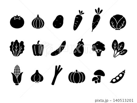 タマネギ 野菜 モノクロ 白黒のイラスト素材 - PIXTA