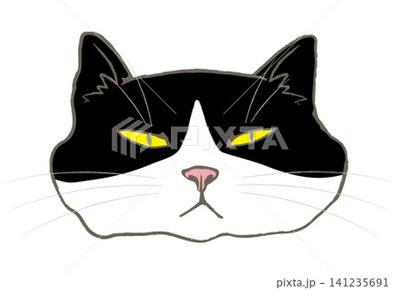 はちわれのイラスト素材 - PIXTA