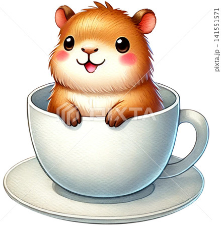 くま クマ 熊 コーヒーのイラスト素材 - PIXTA